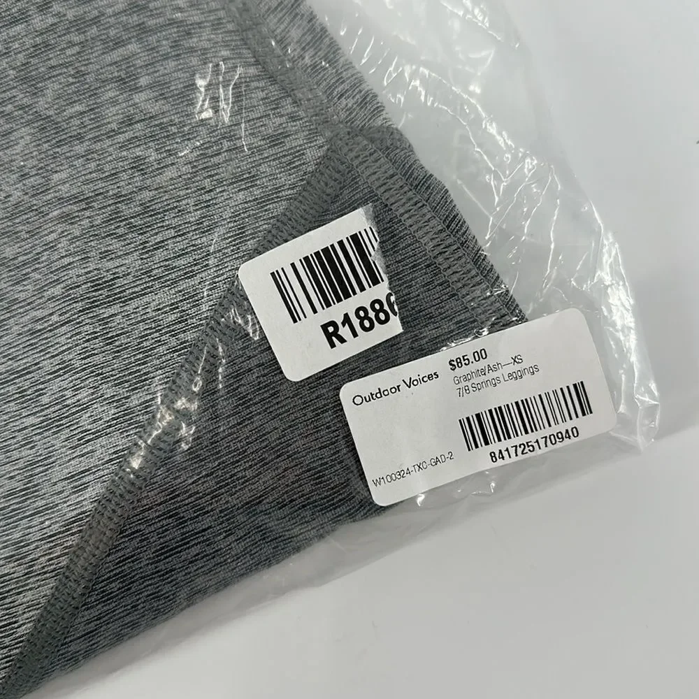 Outdoor Voices 7/8 Springs Legging In Ash Dove Graphite Size XS - Picture 4 of 5